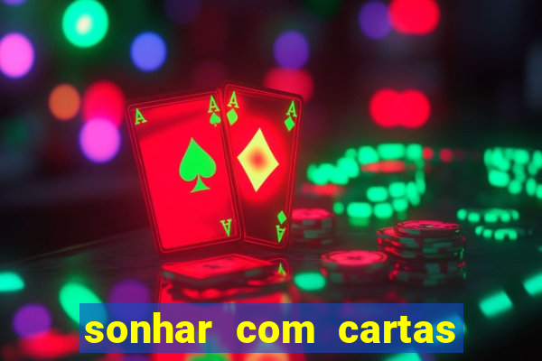 sonhar com cartas de baralho no chao
